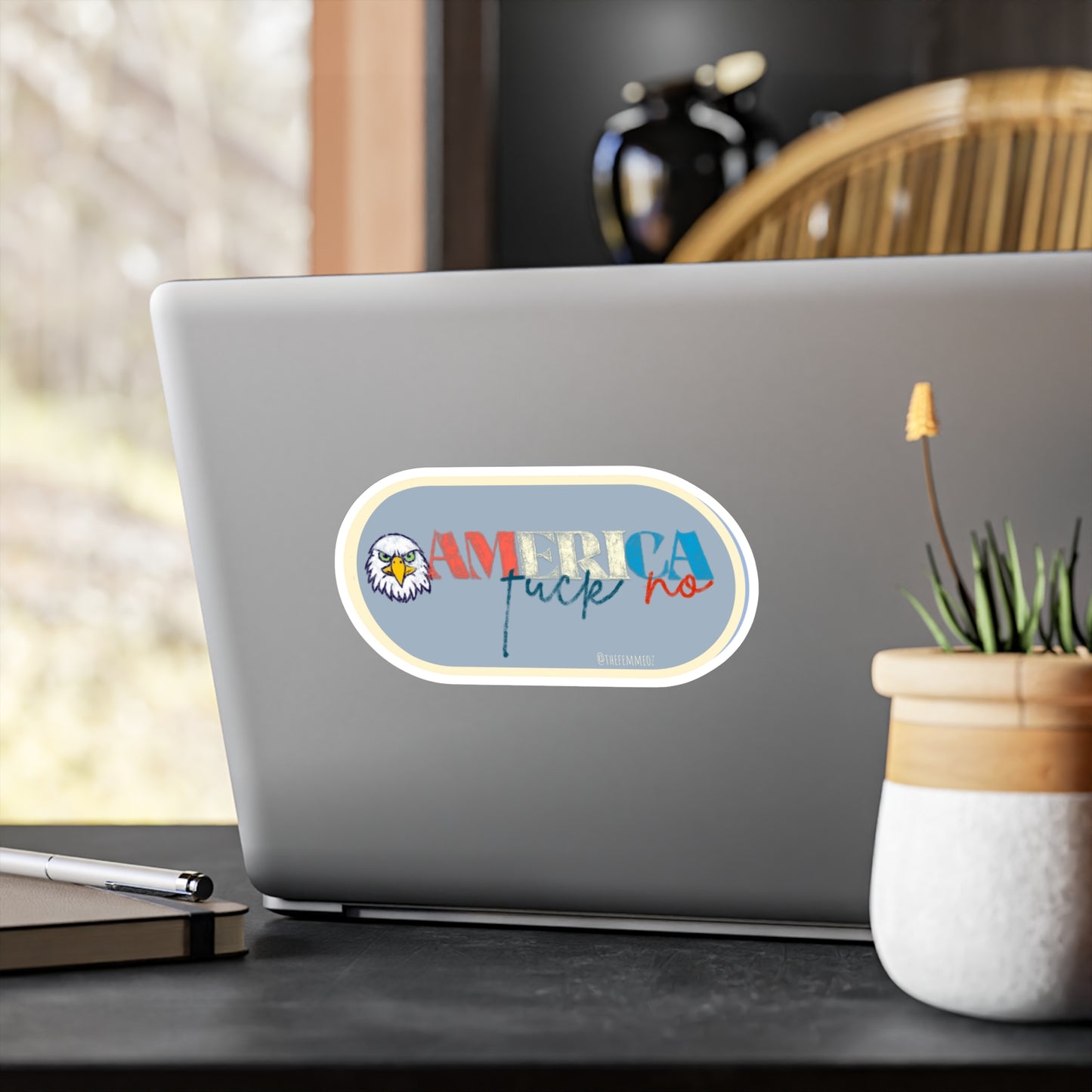 America F*ck no- vinyl decal