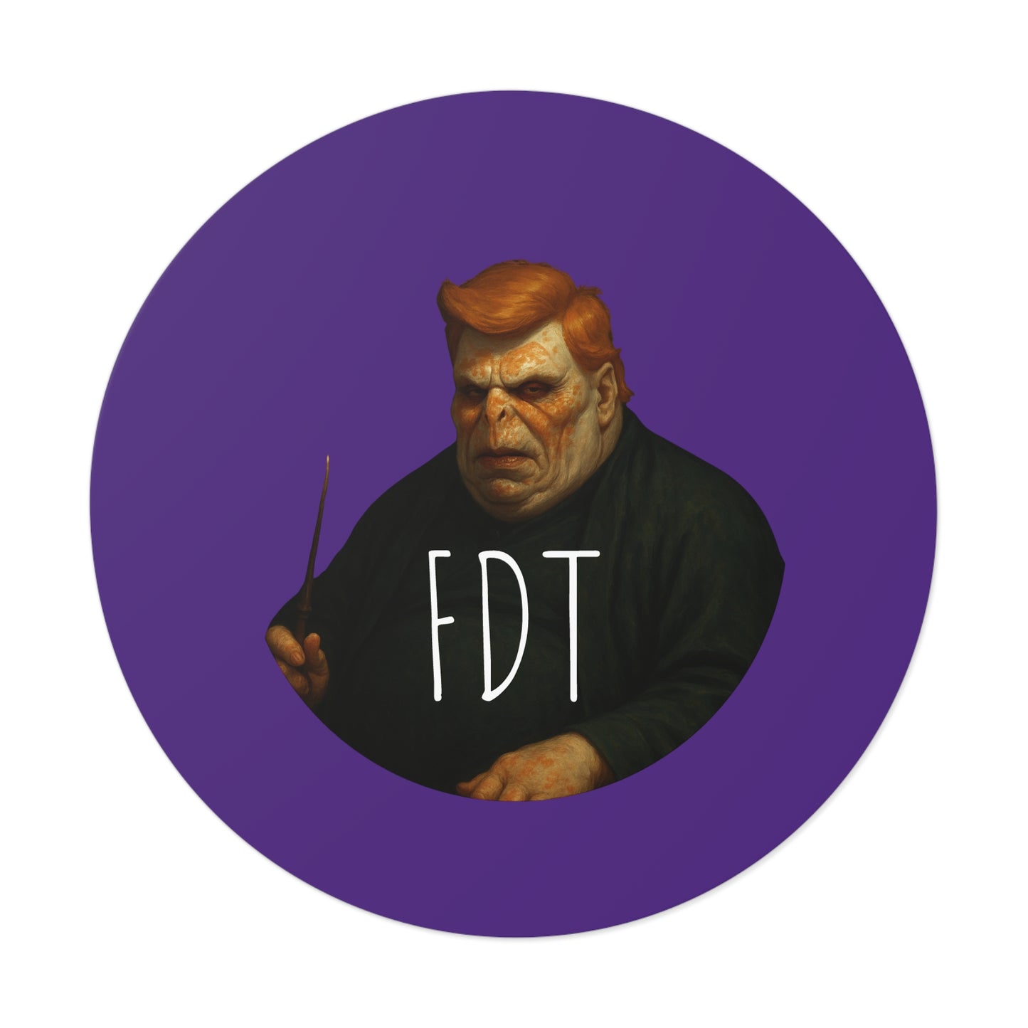 FDT American Dark Lord Vinyl Sticker — Political Protest Decal