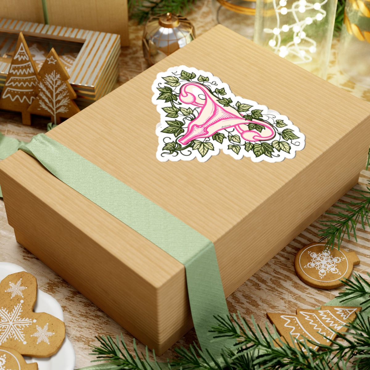 Poison Ivy Uterus Sticker