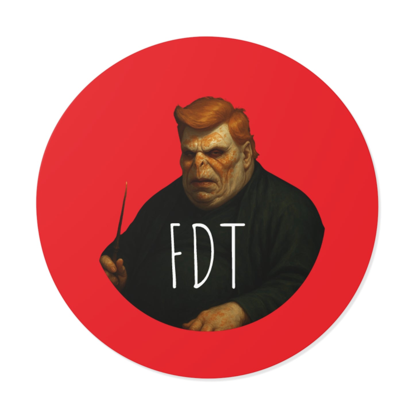 FDT American Dark Lord Vinyl Sticker — Political Protest Decal