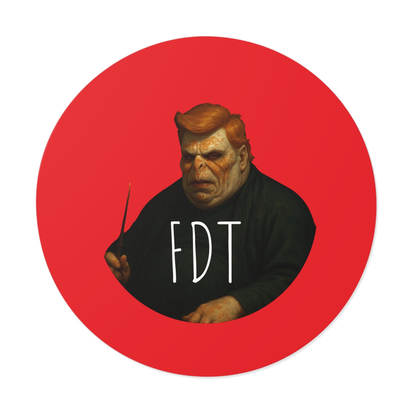 FDT American Dark Lord Vinyl Sticker — Political Protest Decal