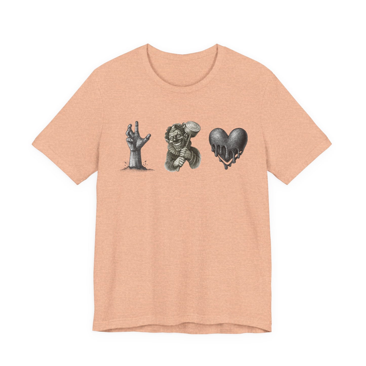 Live, Laugh, Love Horror Graphic Tee
