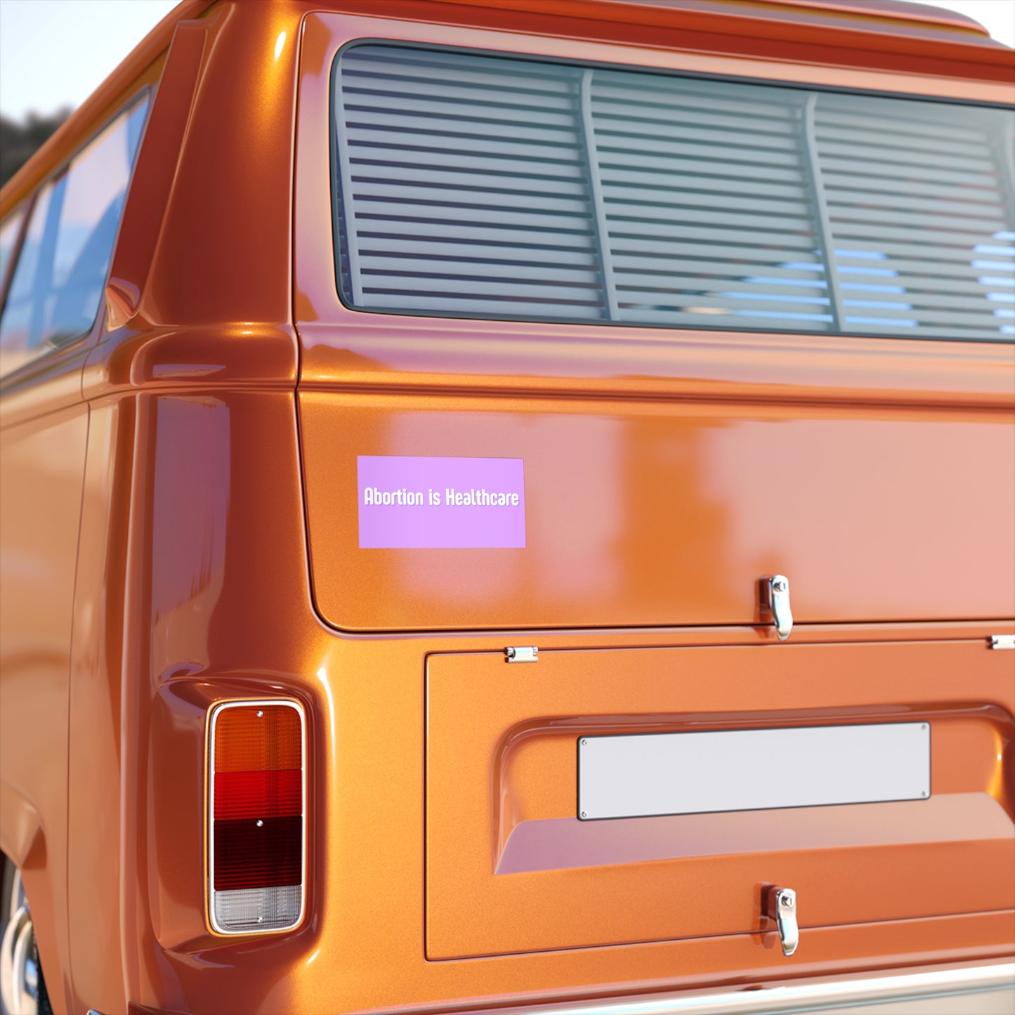 Abortion Is Healthcare Bumper Sticker — Pro-Choice Political Decal
