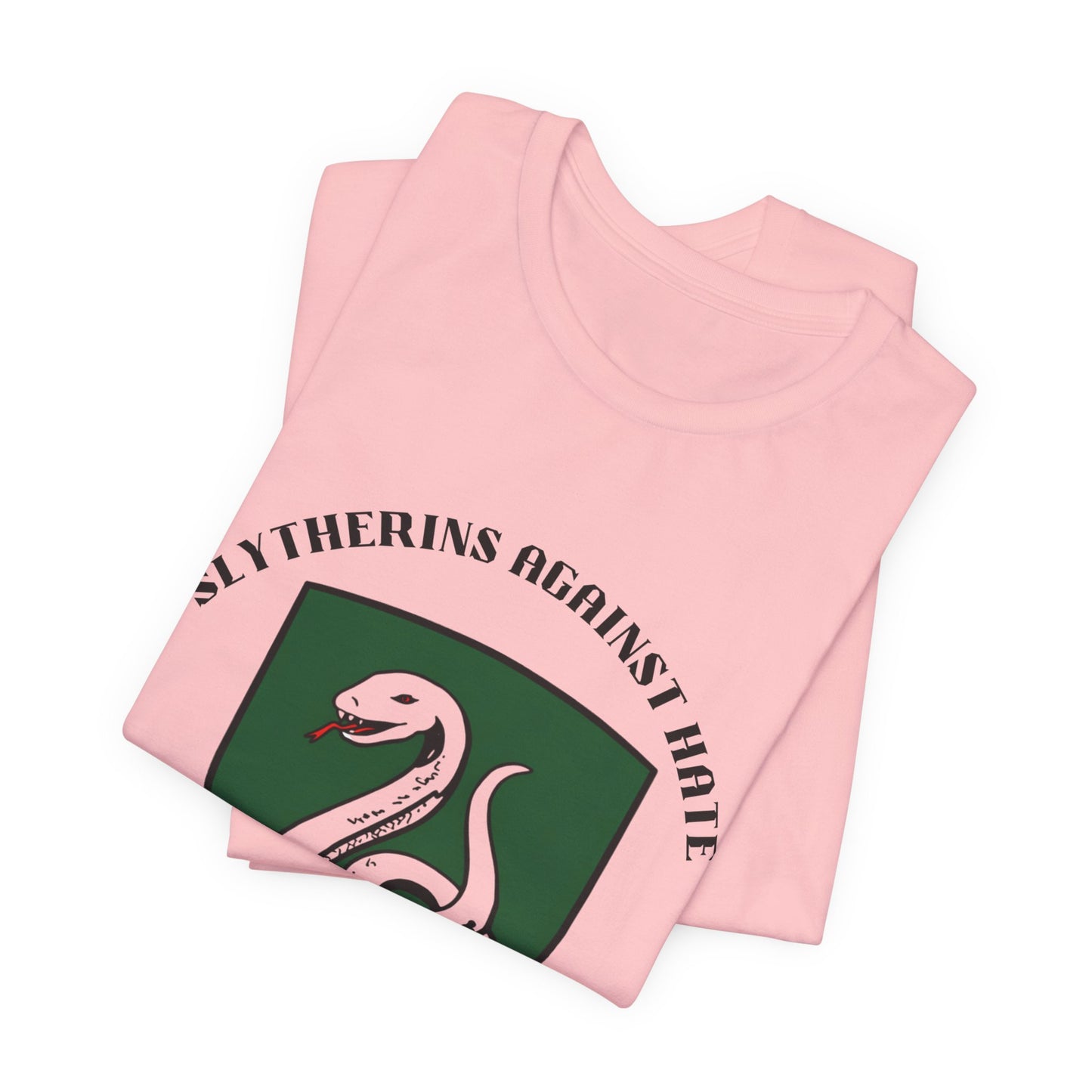 Slytherins Against Hate T-Shirt — Anti-Hate Green Crest Tee