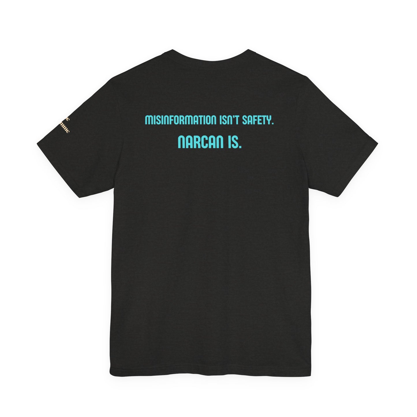 Narcan Awareness Tee — "Drug Panic Kills" Good Samaritan Narcan Shirt