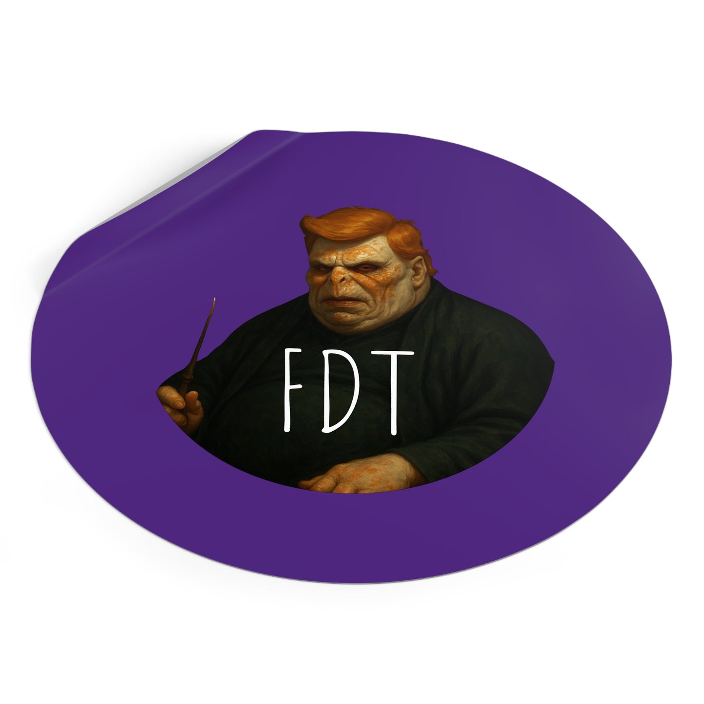 FDT American Dark Lord Vinyl Sticker — Political Protest Decal