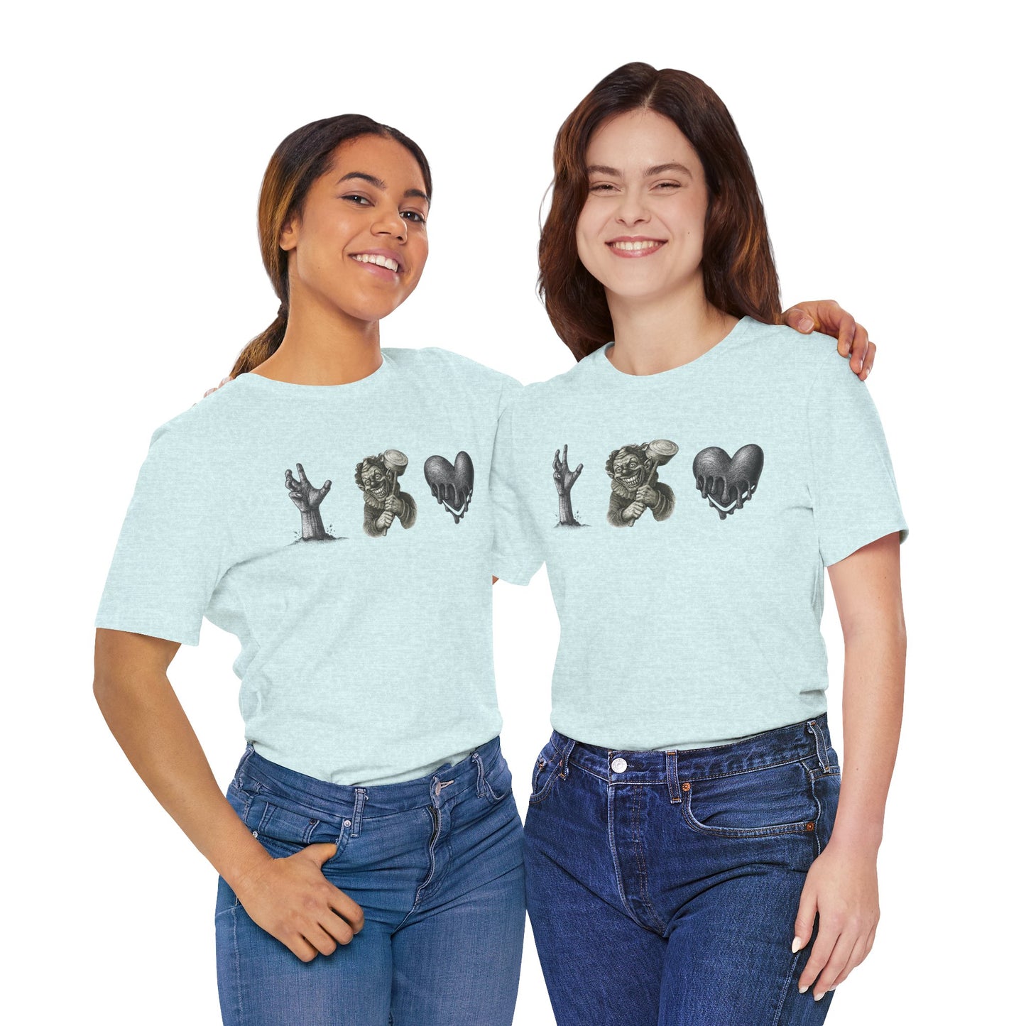 Live, Laugh, Love Horror Graphic Tee
