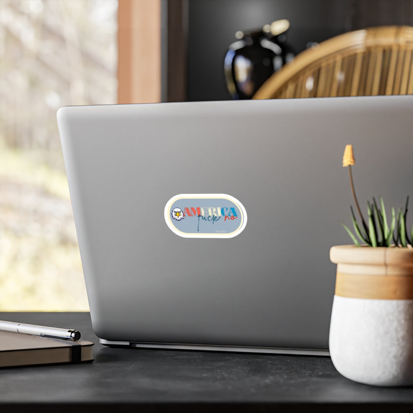 America F*ck no- vinyl decal