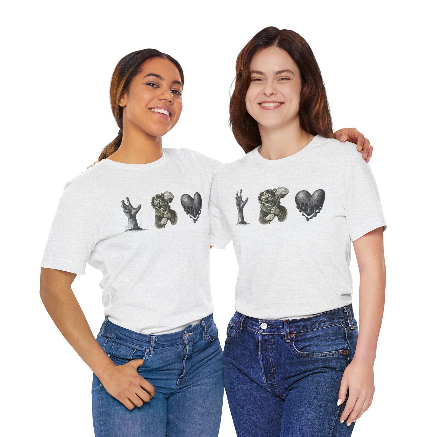 Live, Laugh, Love Horror Graphic Tee