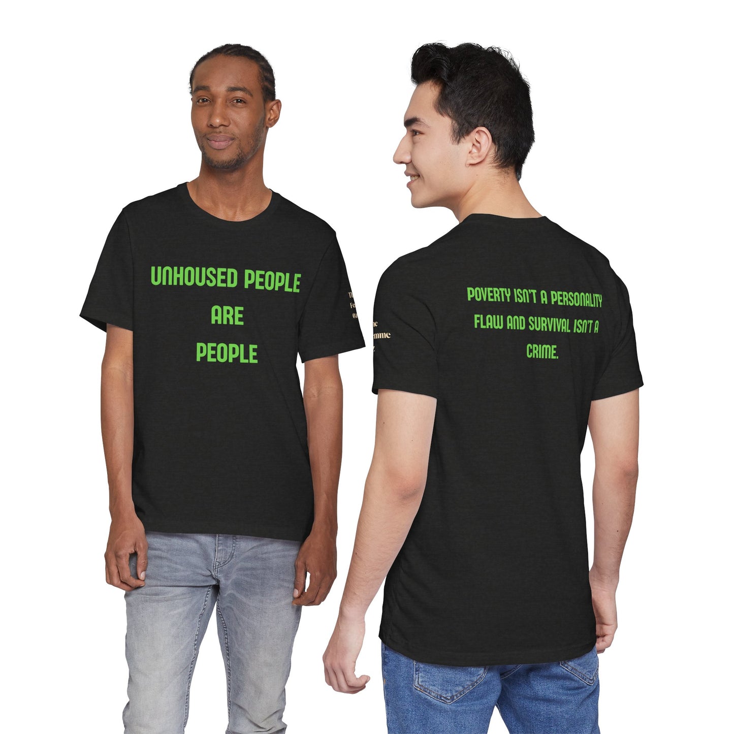 Unhoused People Are People T-Shirt