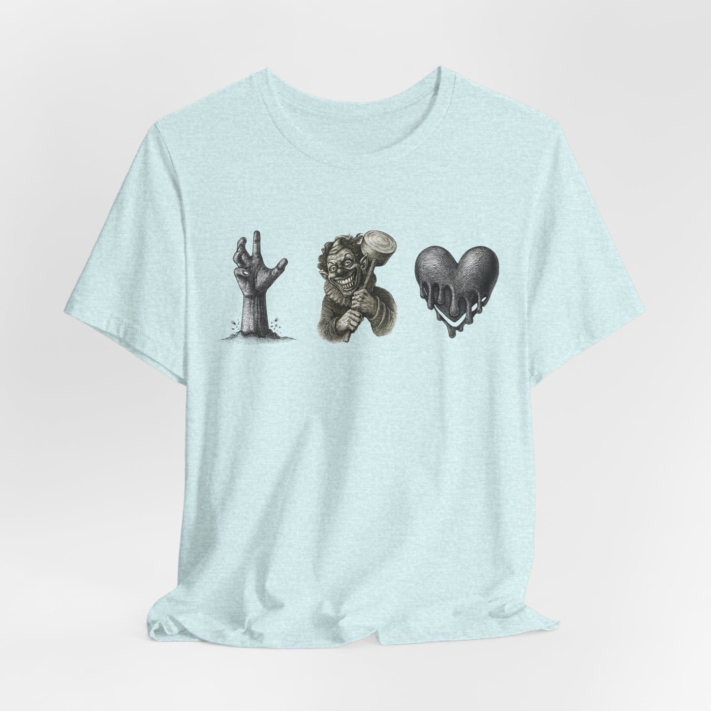 Live, Laugh, Love Horror Graphic Tee