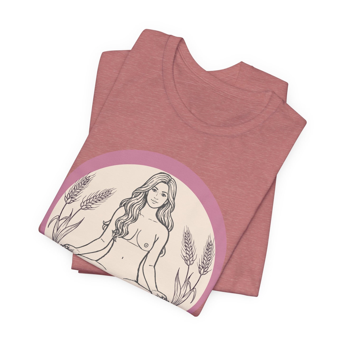 Nothing Living Is Illegal Goddess T-Shirt — Eco Justice Feminine Tee