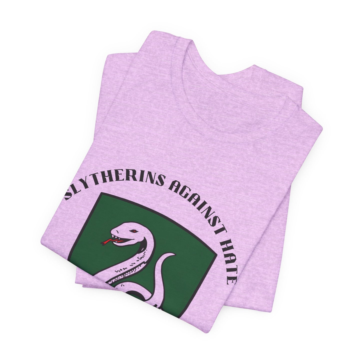 Slytherins Against Hate T-Shirt — Anti-Hate Green Crest Tee