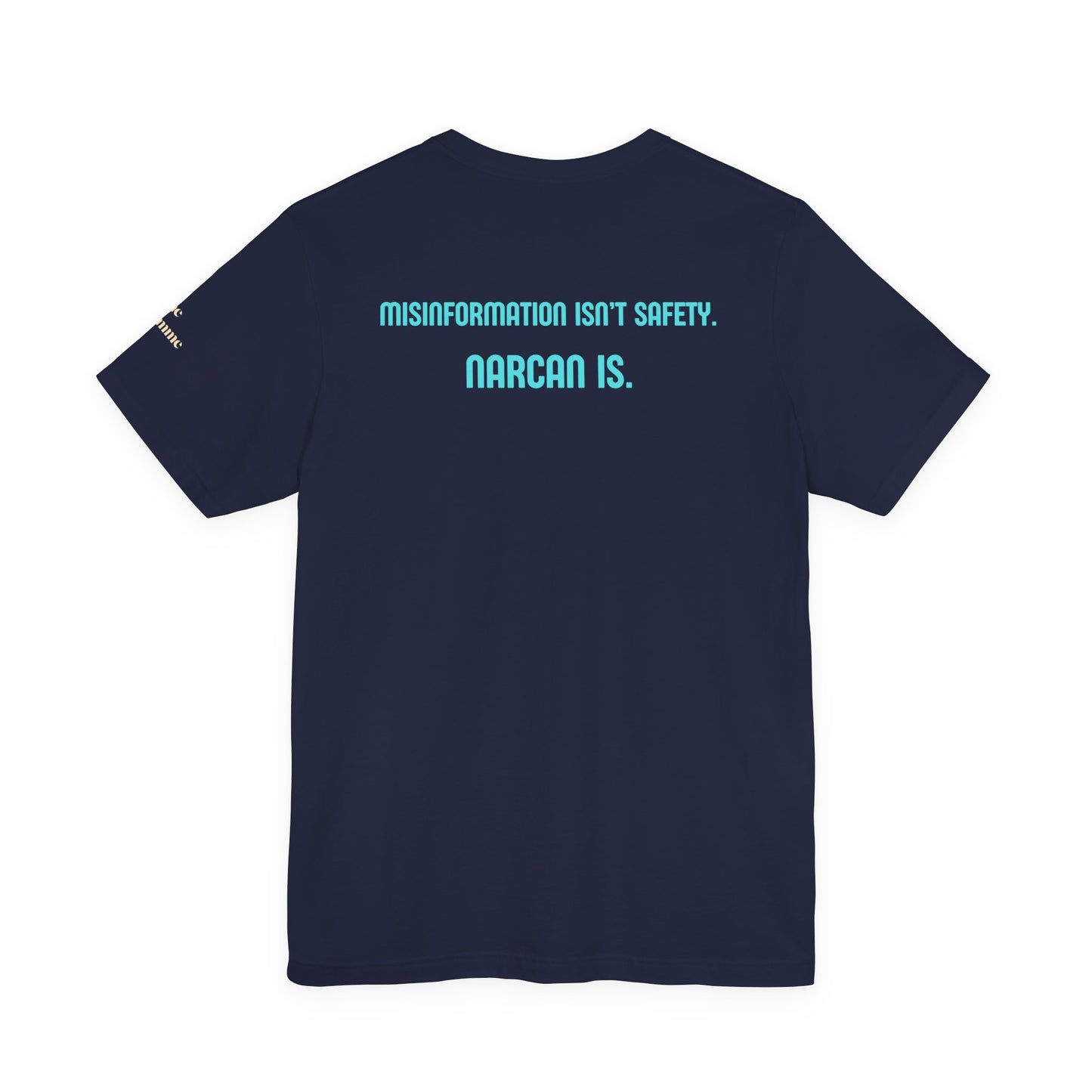 Narcan Awareness Tee — "Drug Panic Kills" Good Samaritan Narcan Shirt