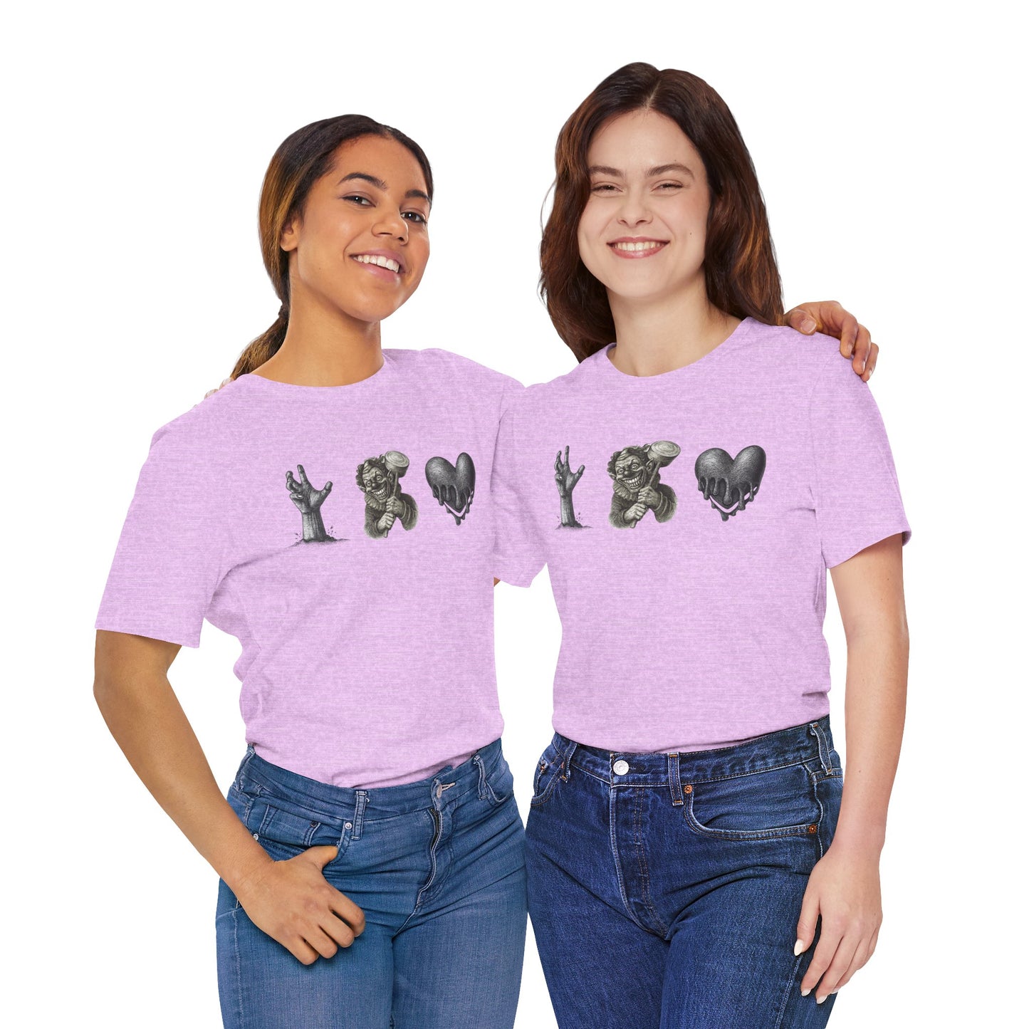 Live, Laugh, Love Horror Graphic Tee