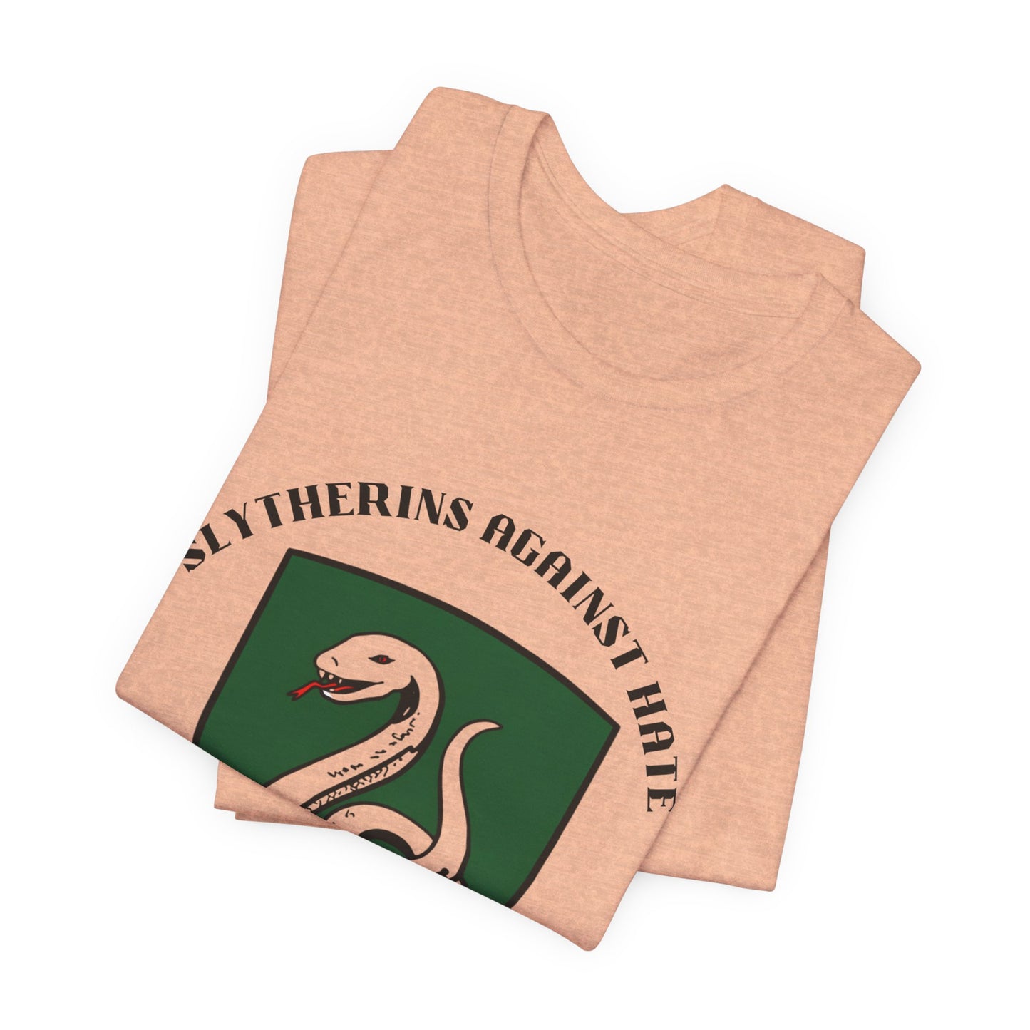 Slytherins Against Hate T-Shirt — Anti-Hate Green Crest Tee