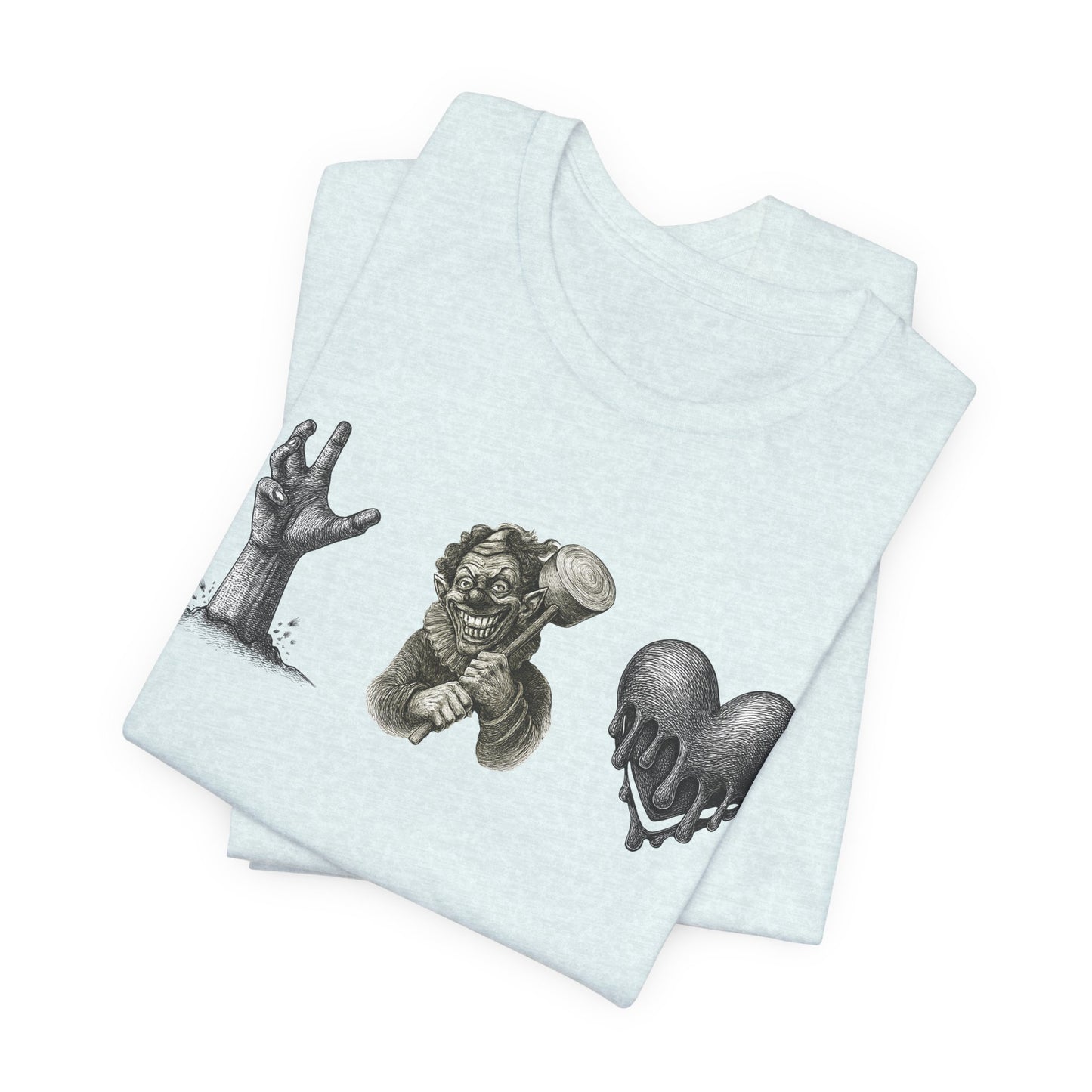 Live, Laugh, Love Horror Graphic Tee