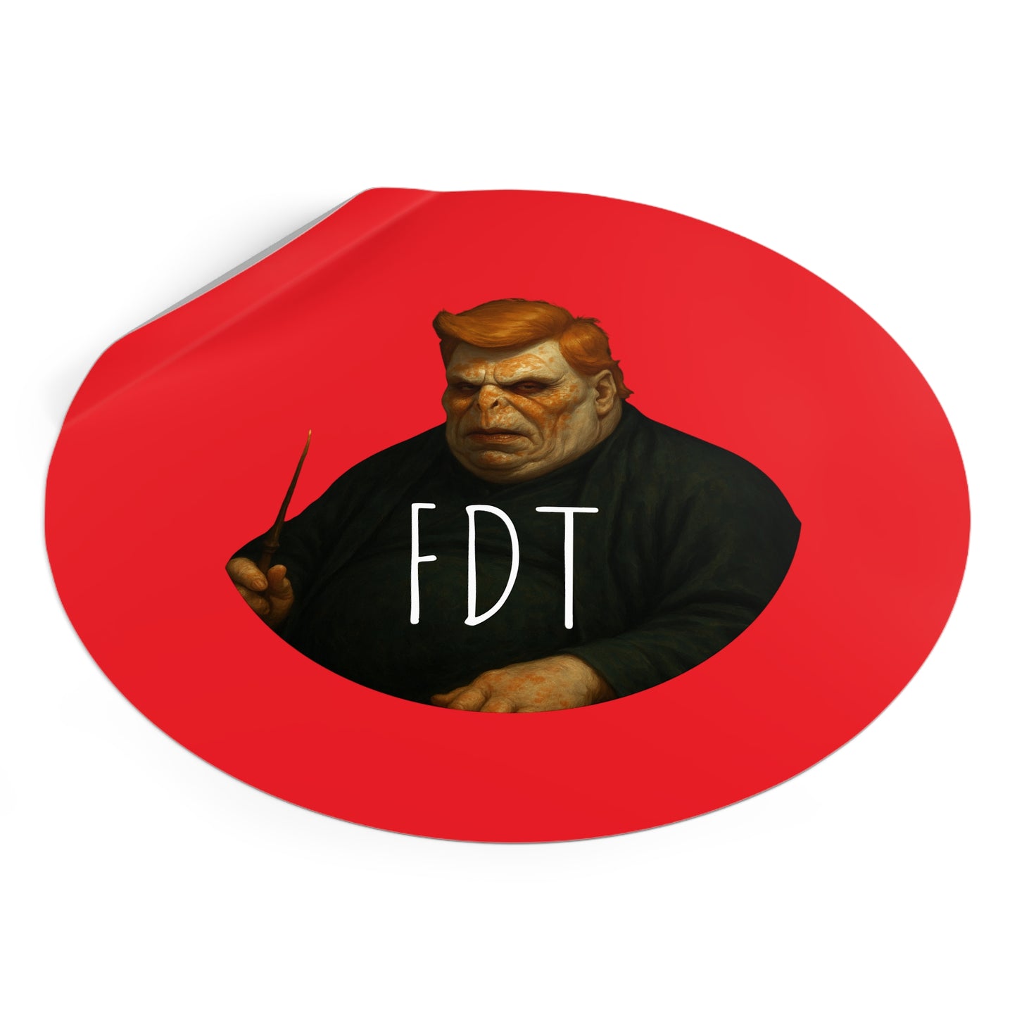 FDT American Dark Lord Vinyl Sticker — Political Protest Decal