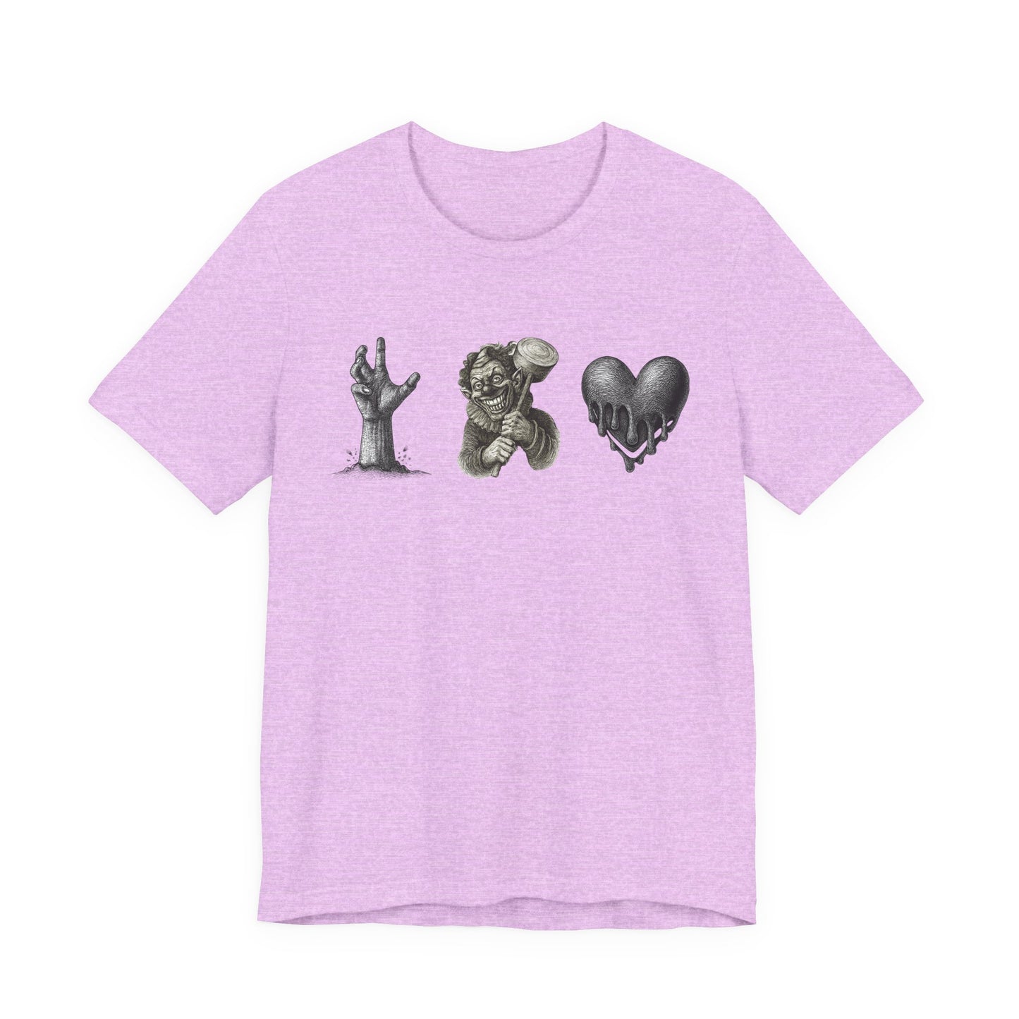 Live, Laugh, Love Horror Graphic Tee