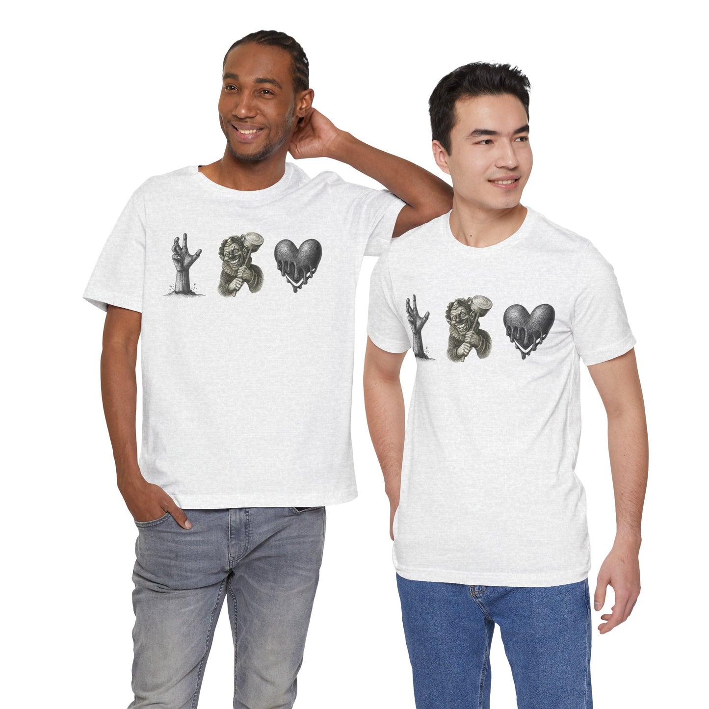 Live, Laugh, Love Horror Graphic Tee