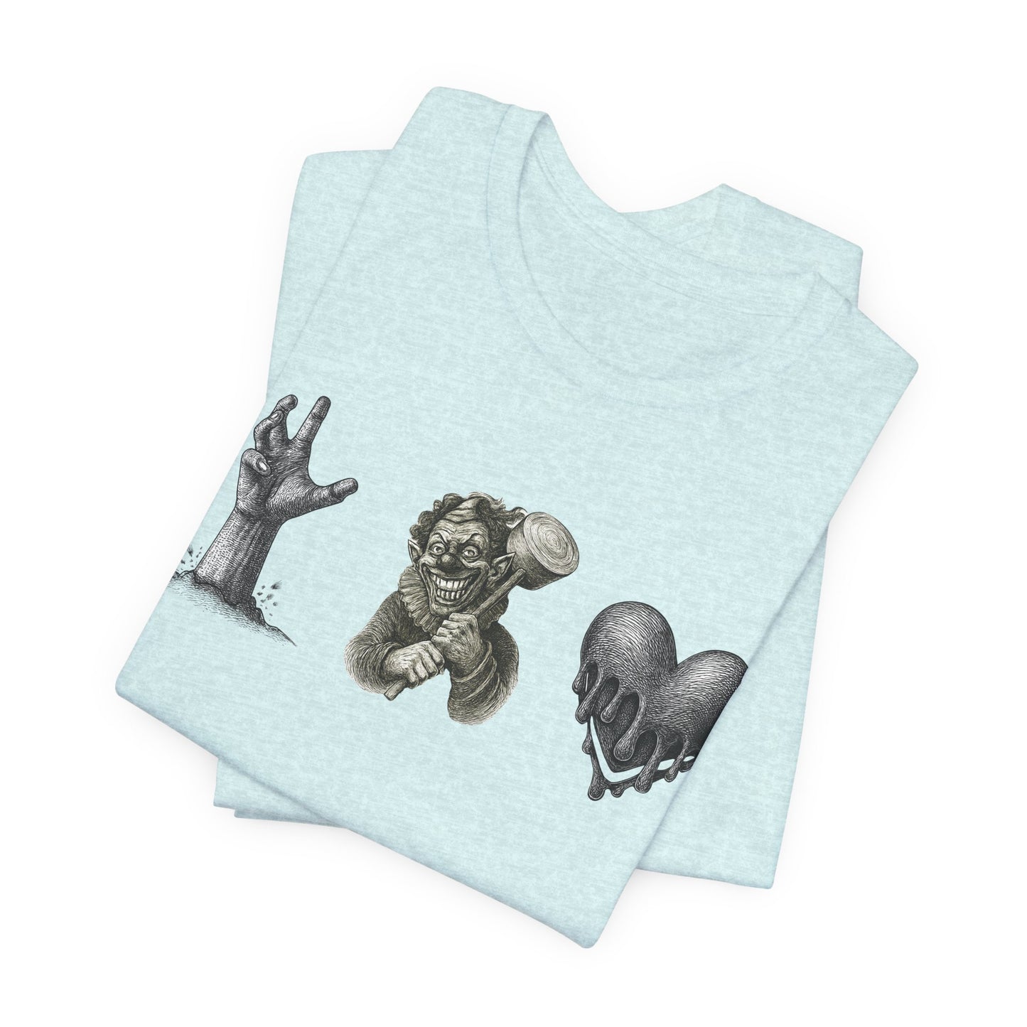 Live, Laugh, Love Horror Graphic Tee
