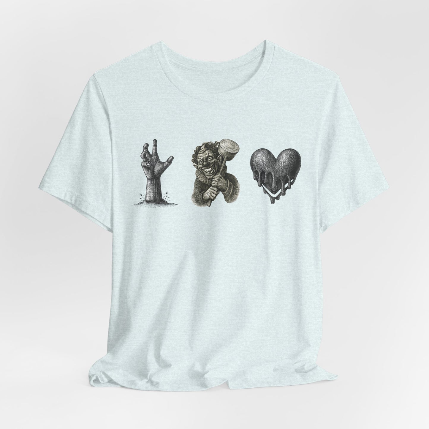 Live, Laugh, Love Horror Graphic Tee