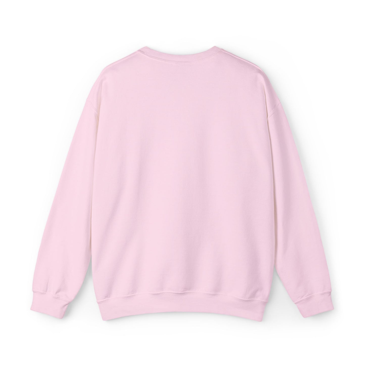 Crewneck Sweatshirt "die.cry.eh." — Playful Rainbow Script Graphic
