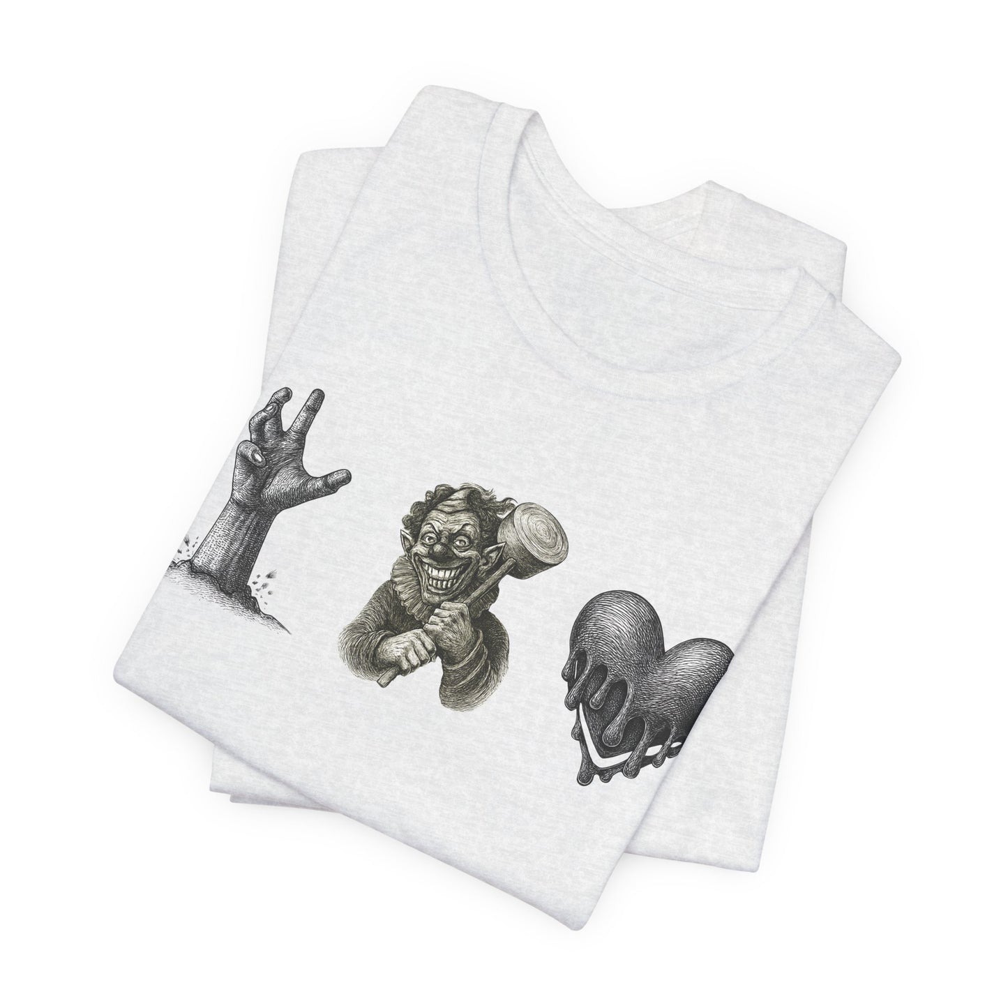 Live, Laugh, Love Horror Graphic Tee