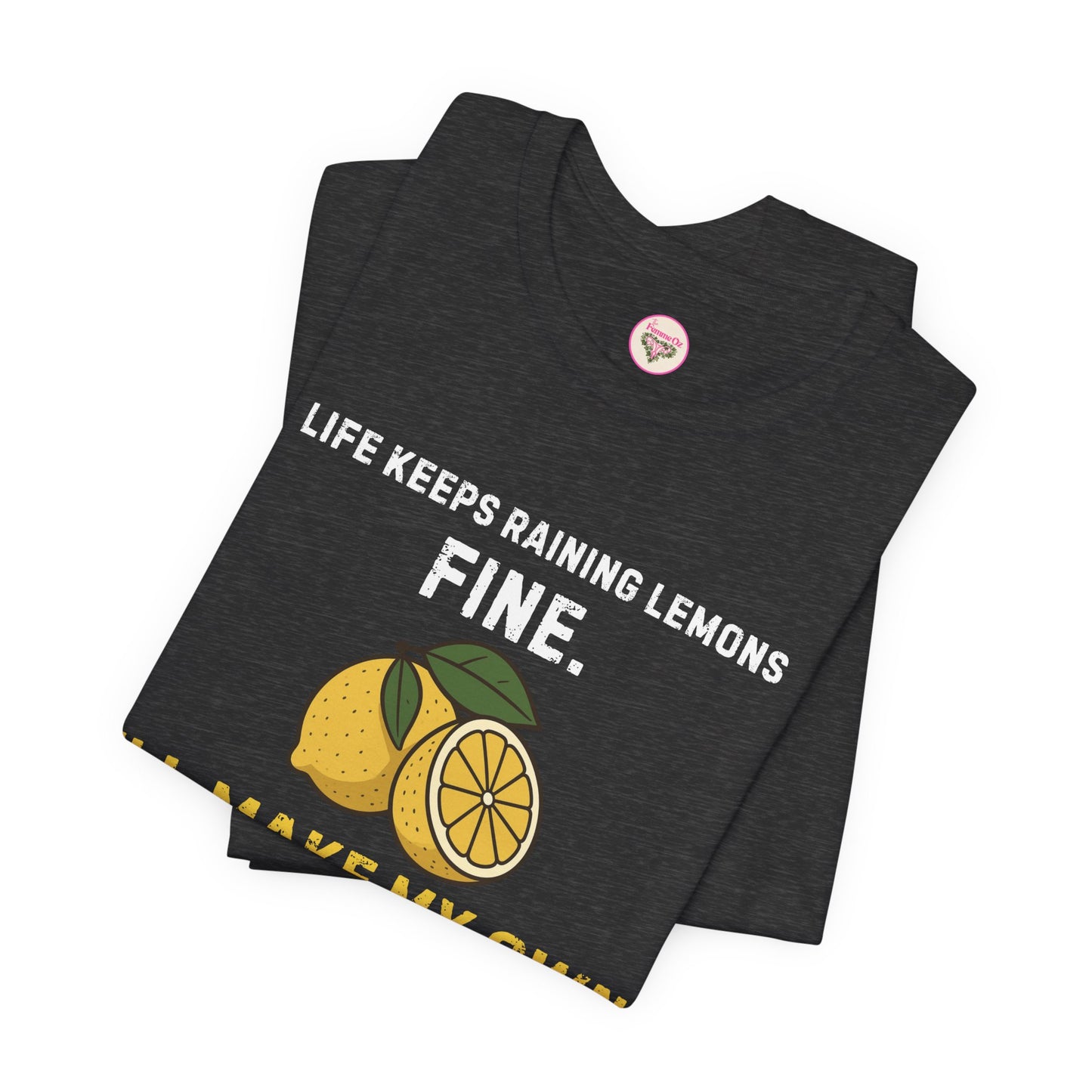 “I’ll Make My Own Lemonade” Tee – Resilient Energy, No Permission Needed
