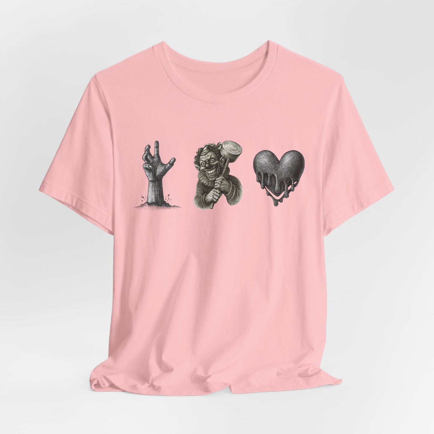 Live, Laugh, Love Horror Graphic Tee