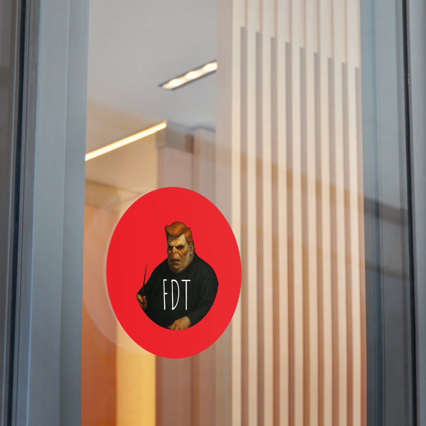 FDT American Dark Lord Vinyl Sticker — Political Protest Decal