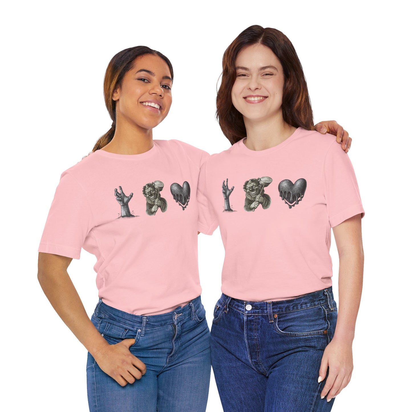 Live, Laugh, Love Horror Graphic Tee