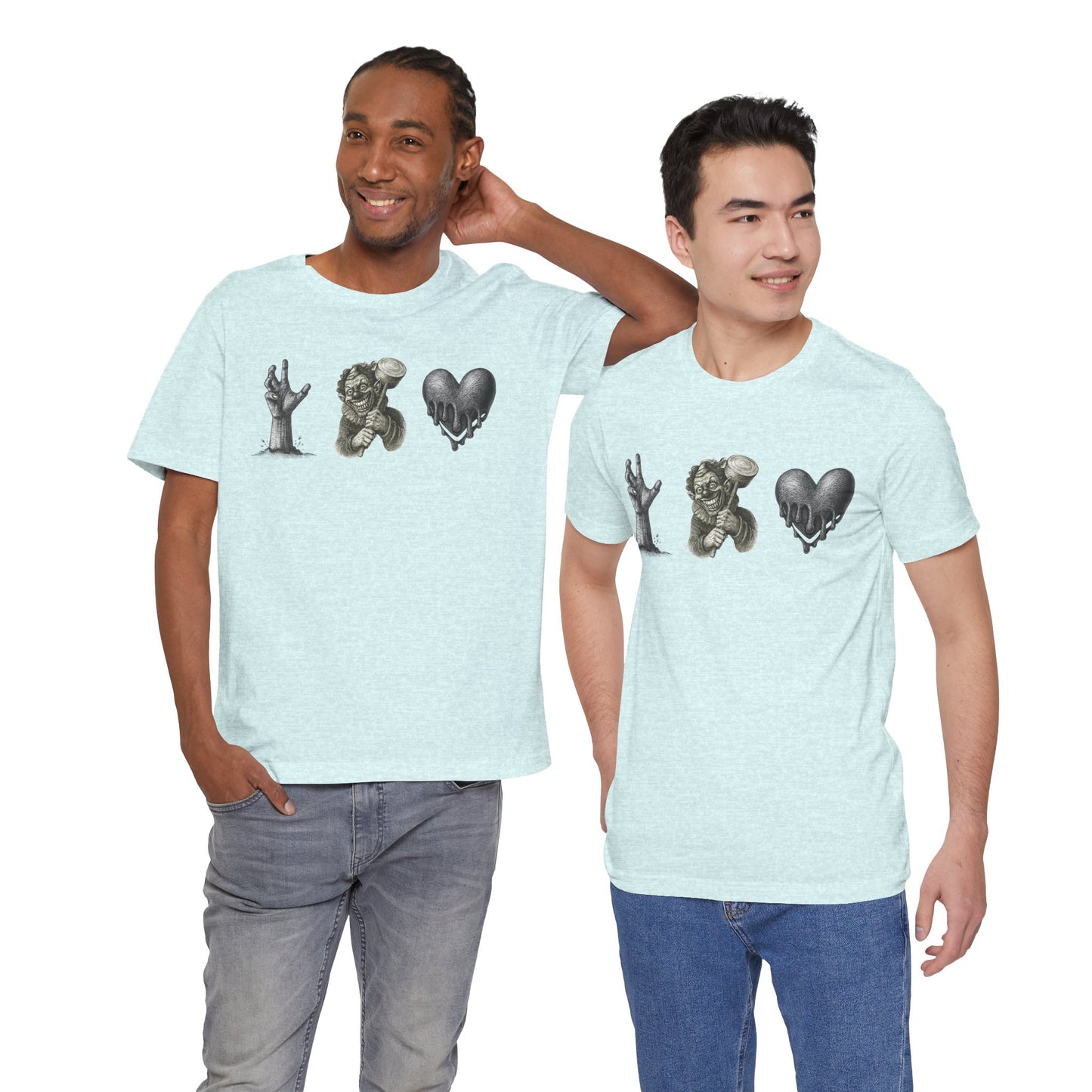 Live, Laugh, Love Horror Graphic Tee