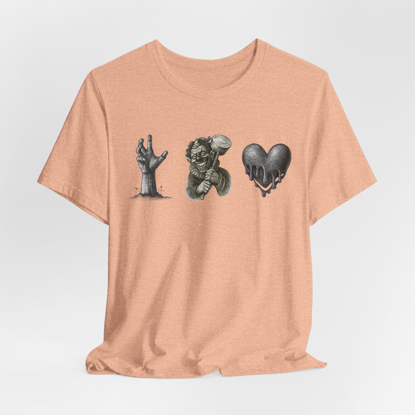 Live, Laugh, Love Horror Graphic Tee
