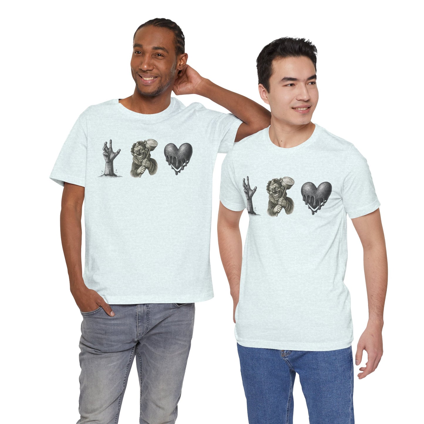 Live, Laugh, Love Horror Graphic Tee