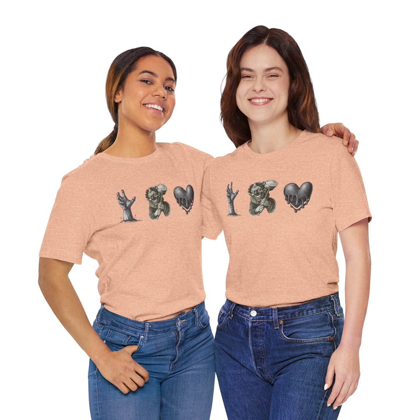 Live, Laugh, Love Horror Graphic Tee