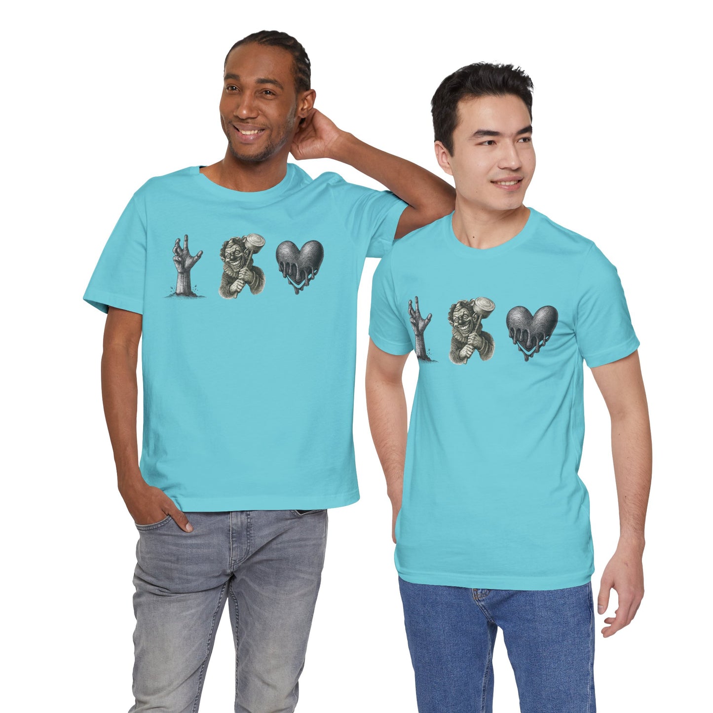 Live, Laugh, Love Horror Graphic Tee