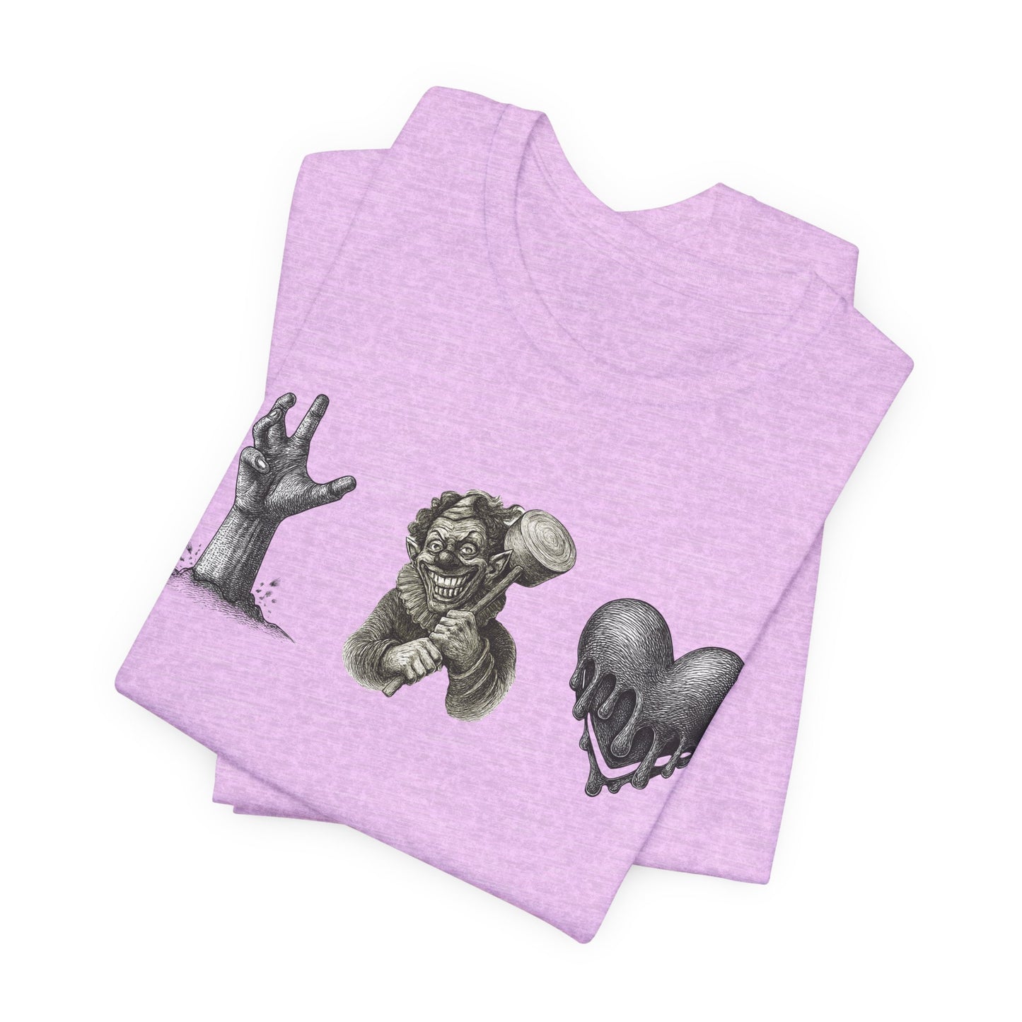 Live, Laugh, Love Horror Graphic Tee