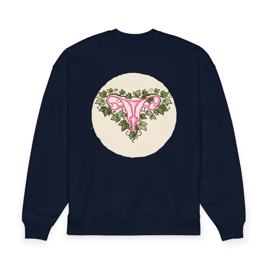 Poison Ivy Uterus Organic Crewneck