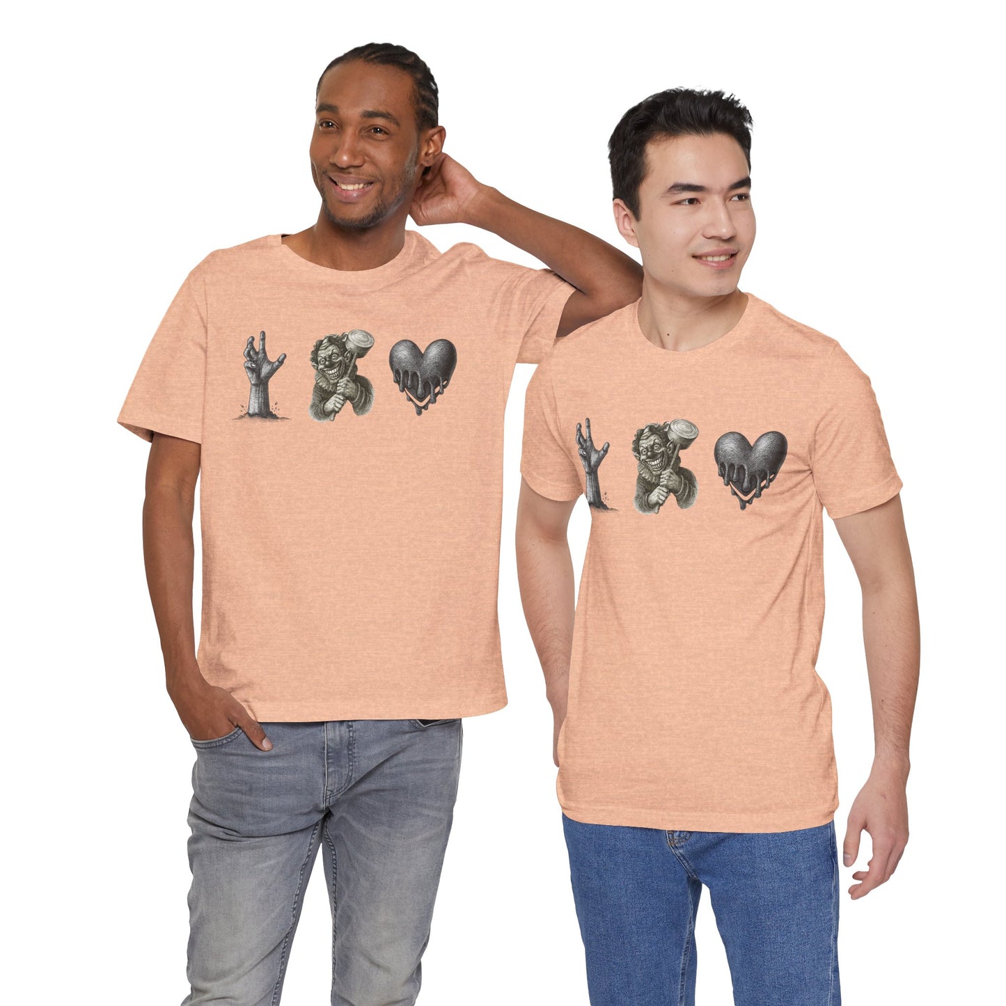 Live, Laugh, Love Horror Graphic Tee