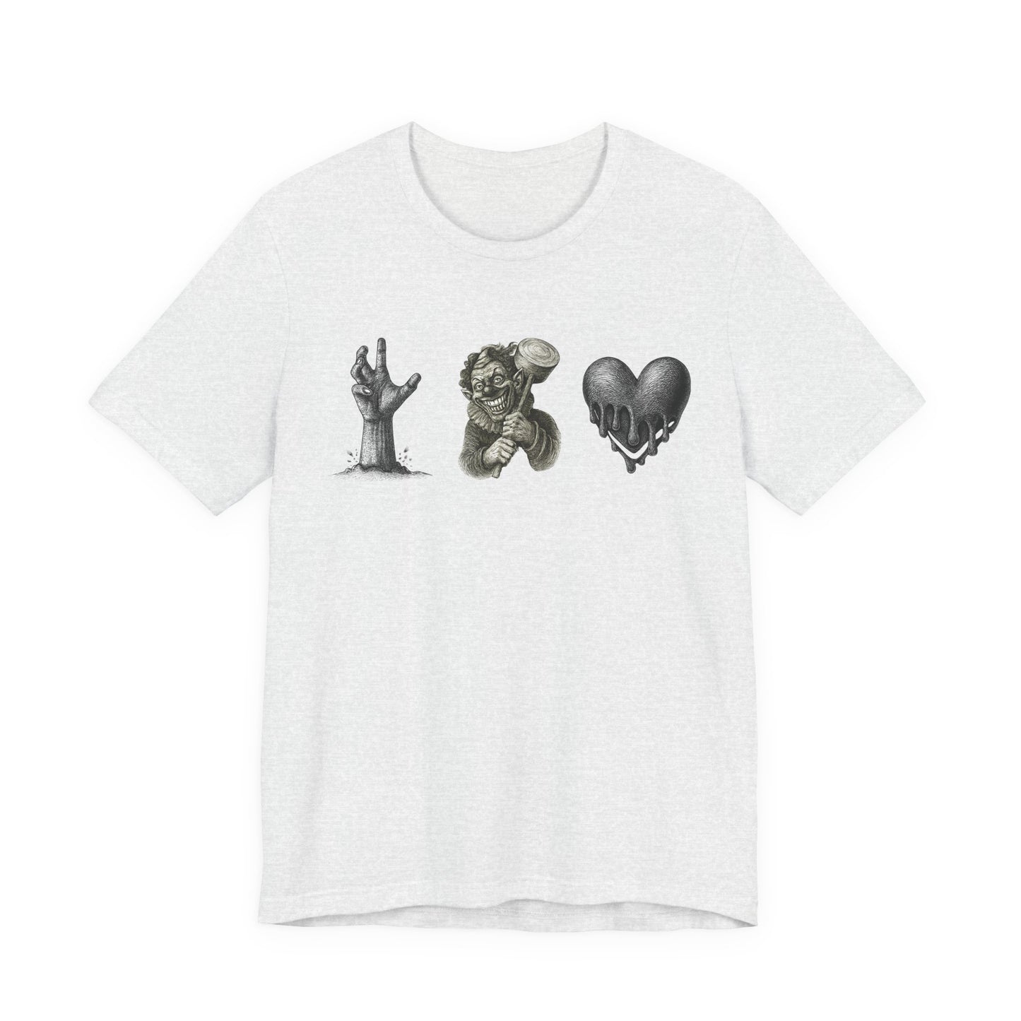 Live, Laugh, Love Horror Graphic Tee