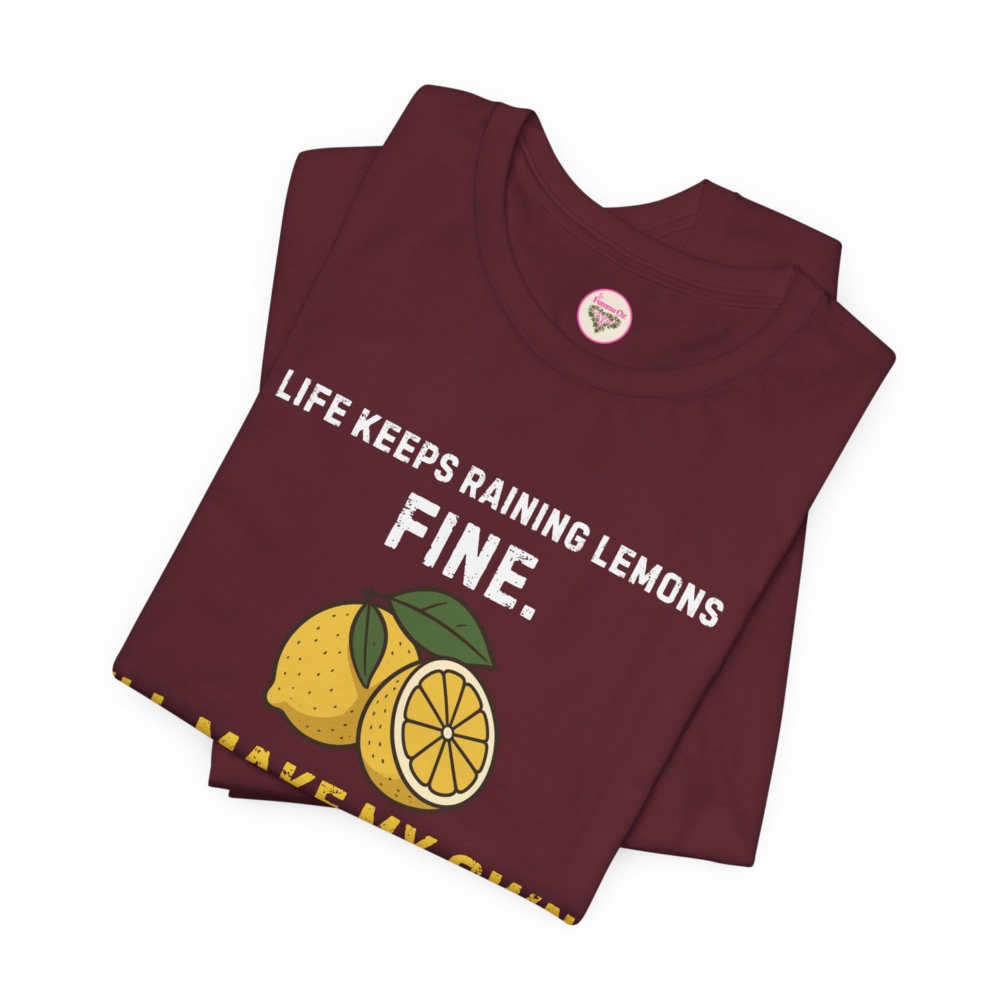 “I’ll Make My Own Lemonade” Tee – Resilient Energy, No Permission Needed