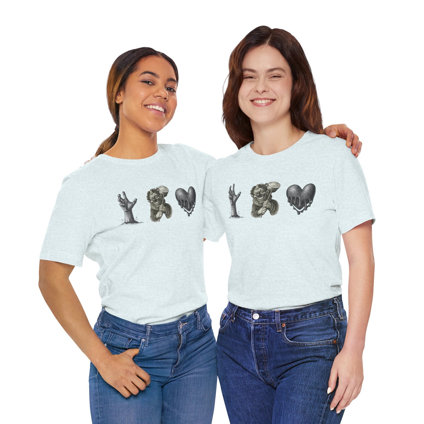 Live, Laugh, Love Horror Graphic Tee