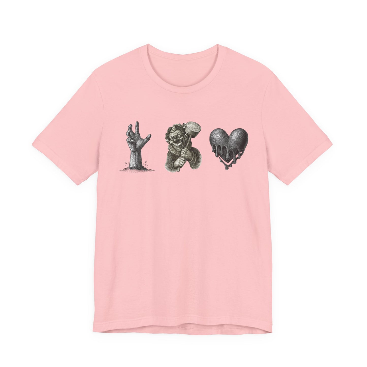 Live, Laugh, Love Horror Graphic Tee