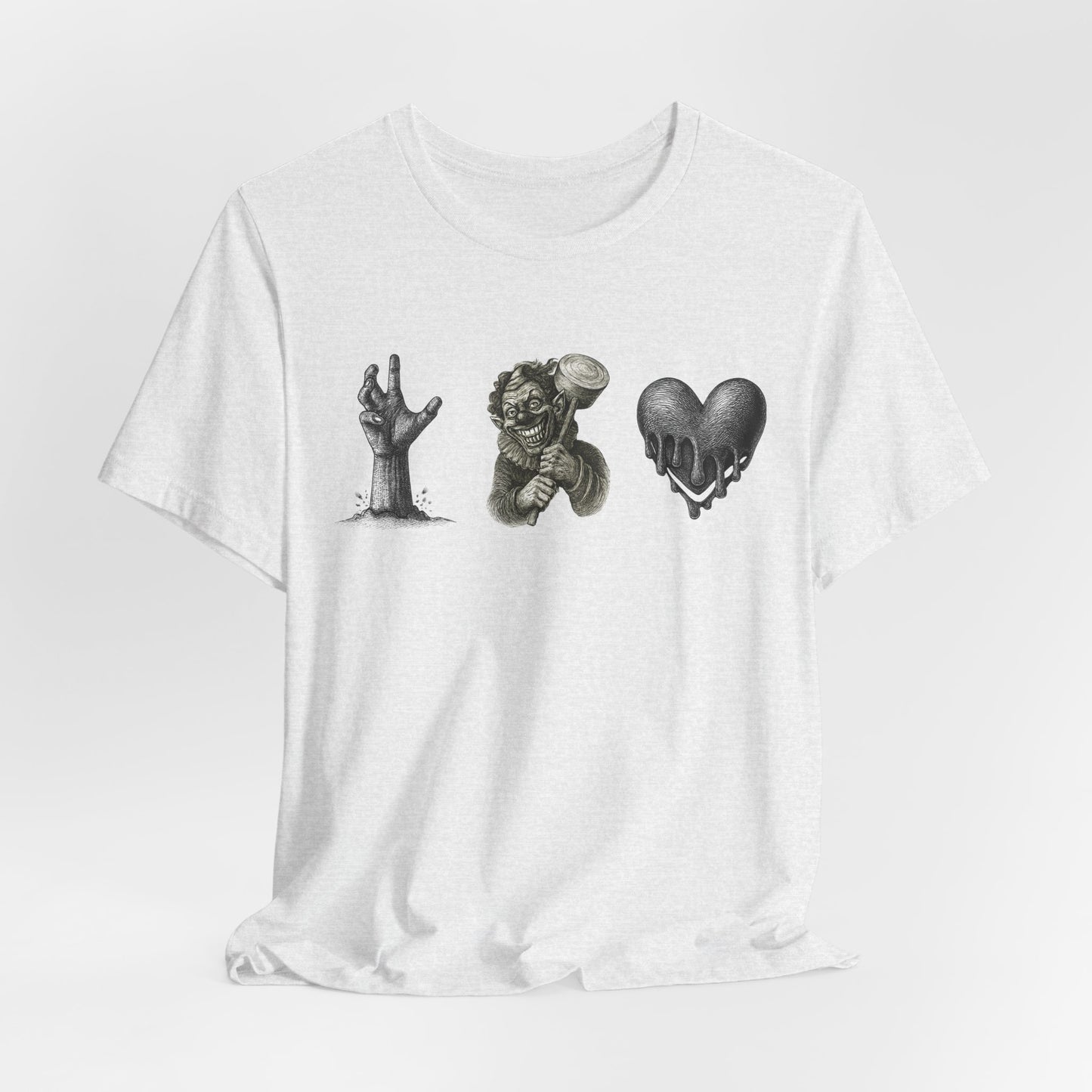 Live, Laugh, Love Horror Graphic Tee