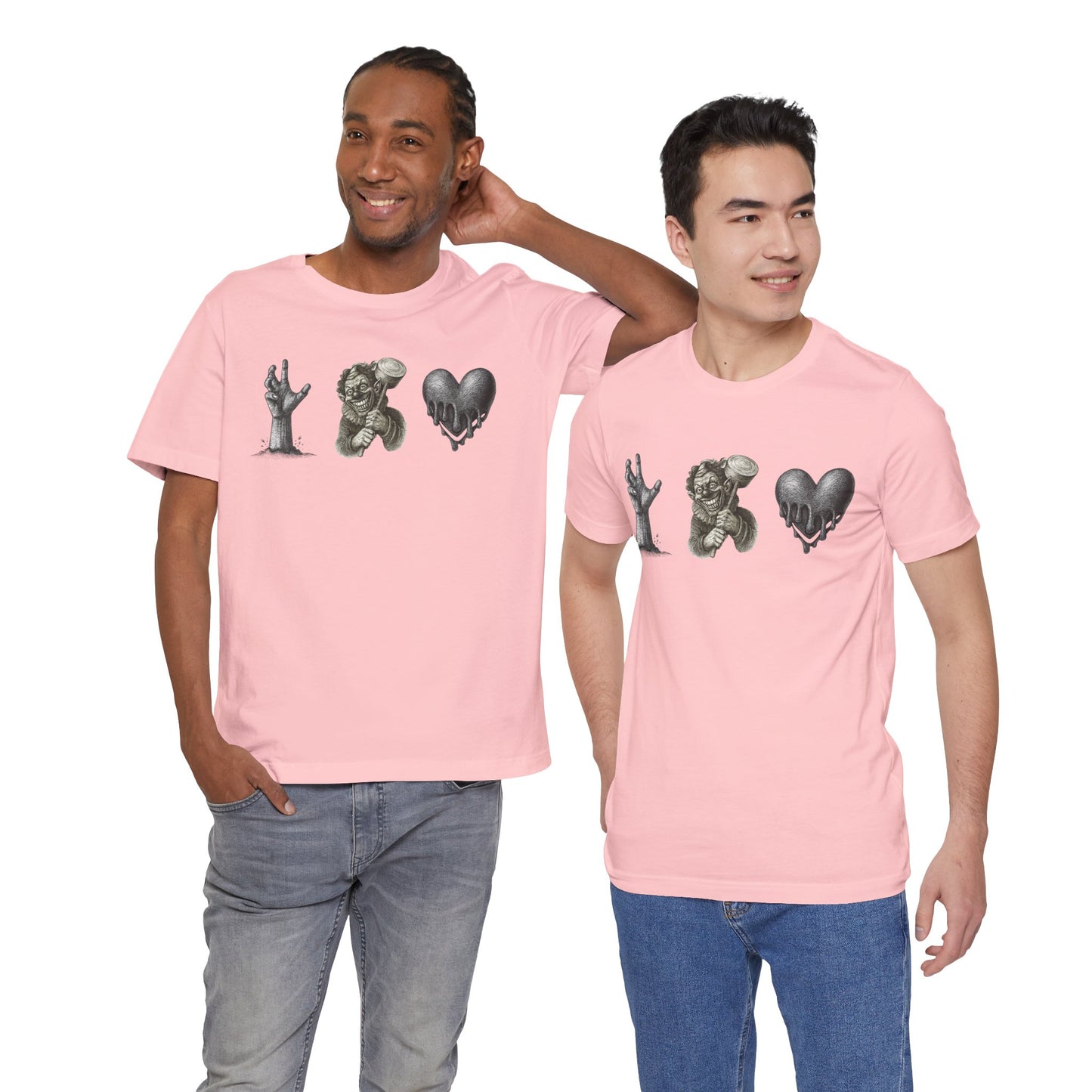 Live, Laugh, Love Horror Graphic Tee