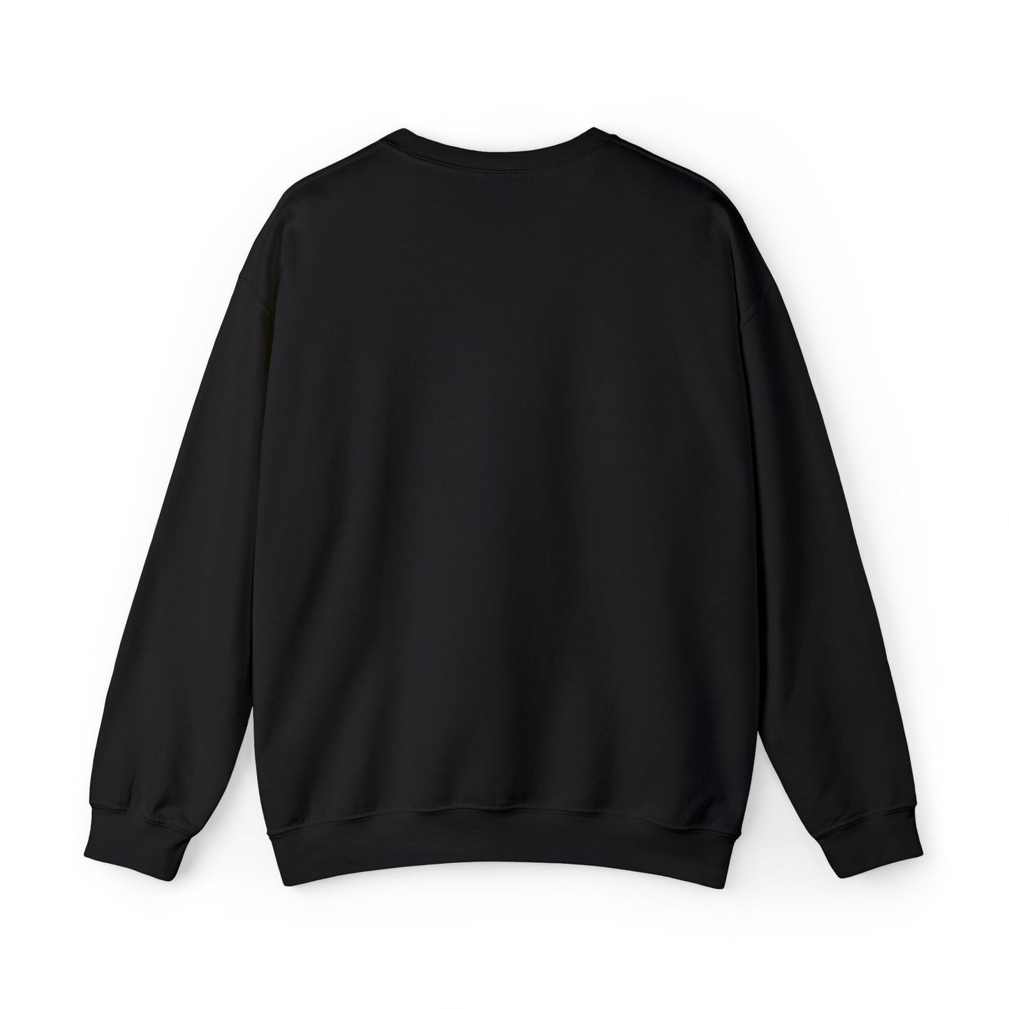 Crewneck Sweatshirt "die.cry.eh." — Playful Rainbow Script Graphic