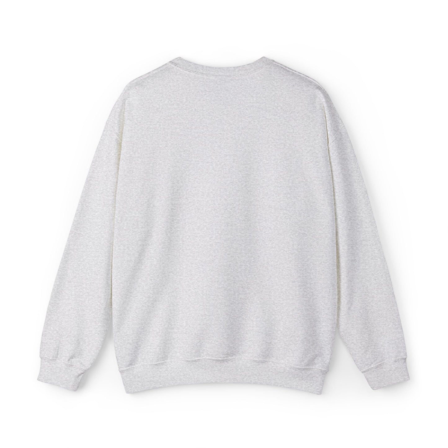 Crewneck Sweatshirt "die.cry.eh." — Playful Rainbow Script Graphic