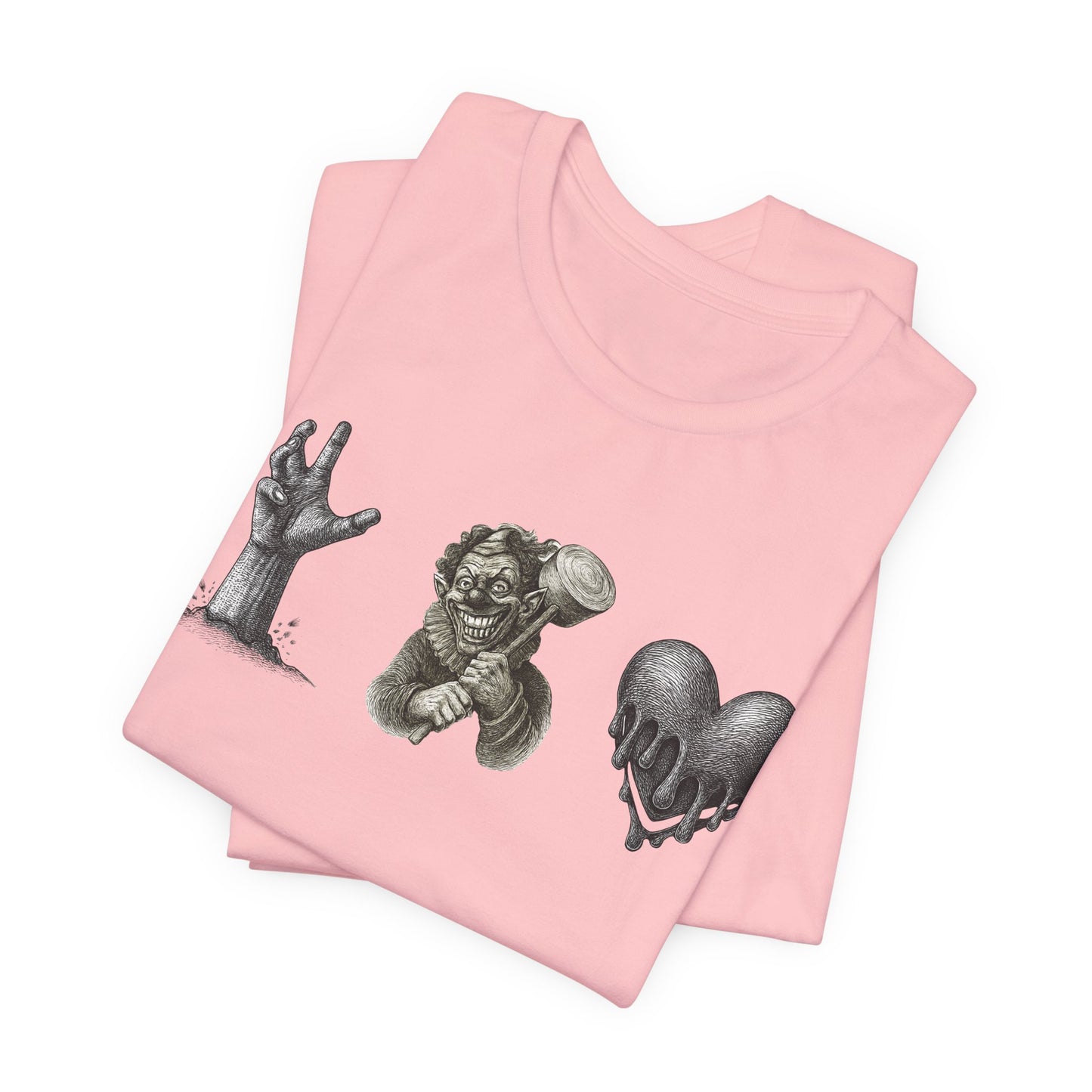Live, Laugh, Love Horror Graphic Tee