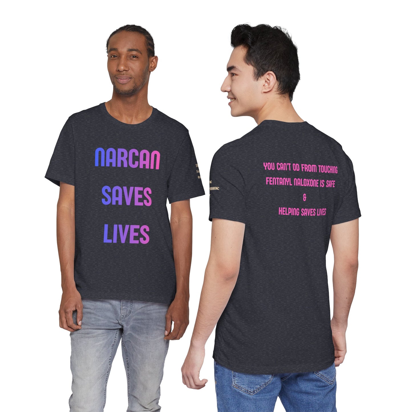 Narcan Saves Lives T‑Shirt — Naloxone Overdose Awareness Tee